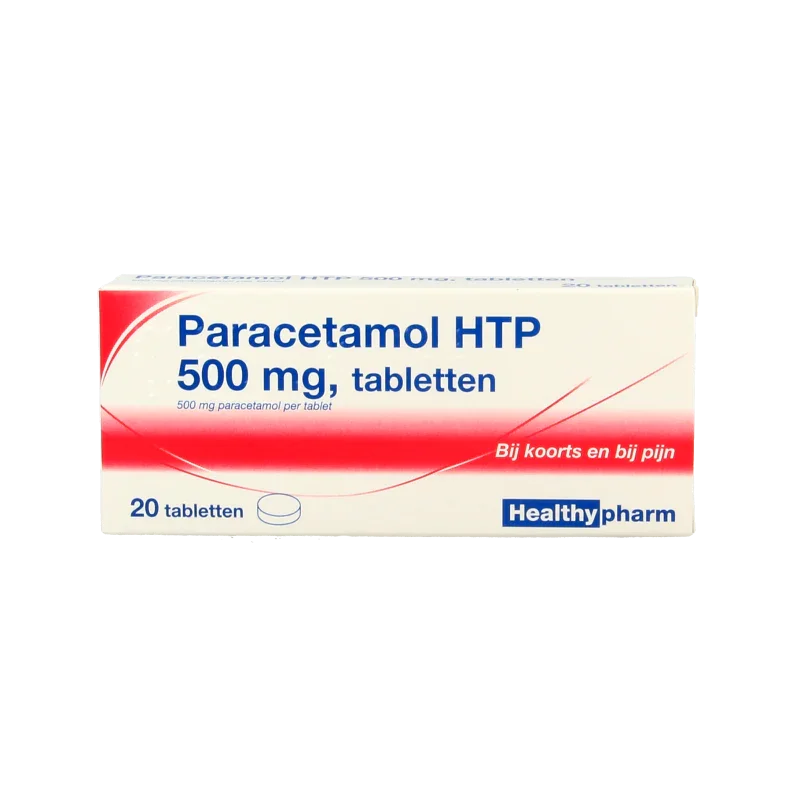 Healthypharm Paracetamol 500mg 20 Tabletten