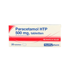 Healthypharm Paracetamol 500mg 20 Tabletten
