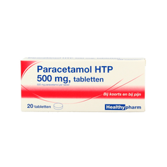 Healthypharm Paracetamol 500mg 20 Tabletten