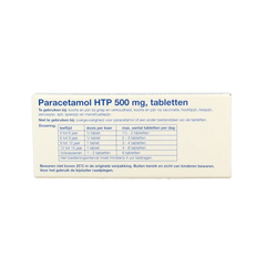 Healthypharm Paracetamol 500mg 20.00 Tabletten