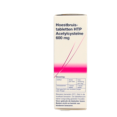 Healthypharm Acetylcysteine 600mg 10.00 Bruistabletten