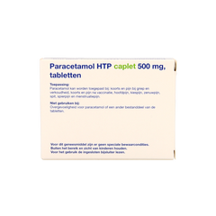 Healthypharm Paracetamol caplet 500 20.00 Tabletten