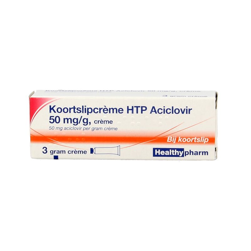 Healthypharm Koortslip creme aciclovir 3 Gram