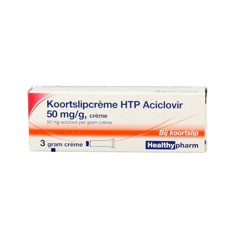Healthypharm Koortslip creme aciclovir 3 Gram