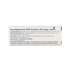 Healthypharm Koortslip creme aciclovir 3.00 Gram