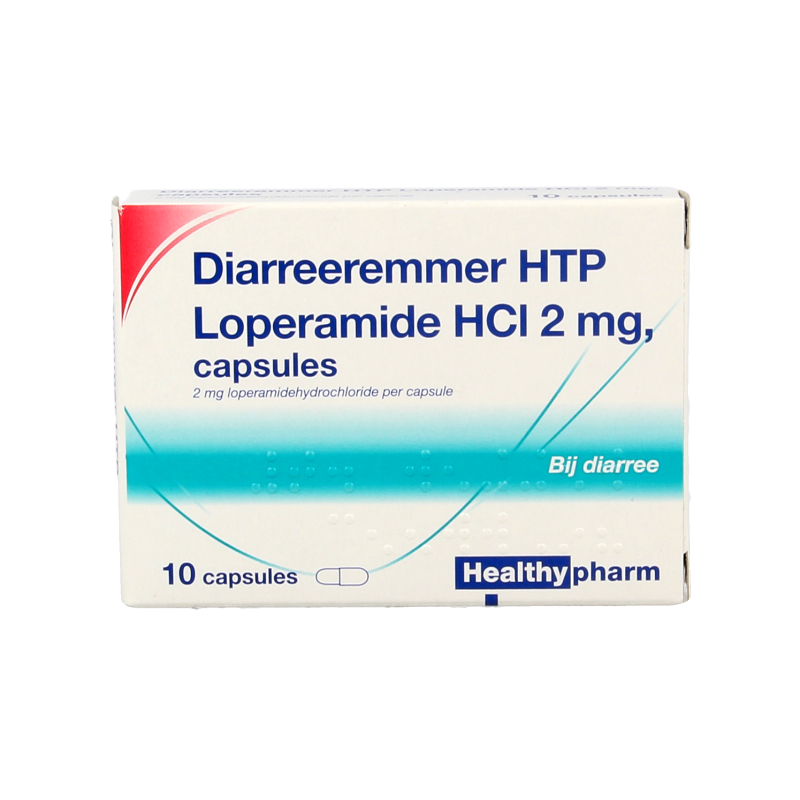Healthypharm Loperamide 2mg diarreeremmer 10 Capsules