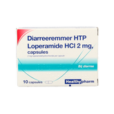 Healthypharm Loperamide 2mg diarreeremmer 10.00 Capsules