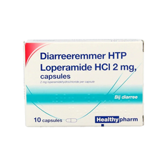 Healthypharm Loperamide 2mg diarreeremmer 10.00 Capsules