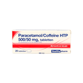 Healthypharm Paracetamol 500mg coffeine 20 Tabletten