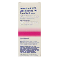 Healthypharm Broomhexine hoestdrank 8mg 150.00 Milliliter