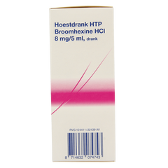 Healthypharm Broomhexine hoestdrank 8mg 150 Milliliter