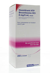 Healthypharm Broomhexine hoestdrank 8mg 250.00 Milliliter