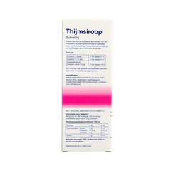 Healthypharm Thijmsiroop suikervrij 150 Milliliter