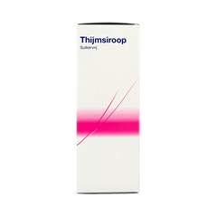 Healthypharm Thijmsiroop suikervrij 150.00 Milliliter