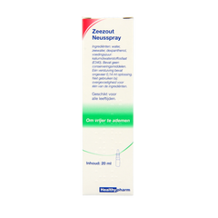 Healthypharm Zeezout neusspray 20.00 Milliliter