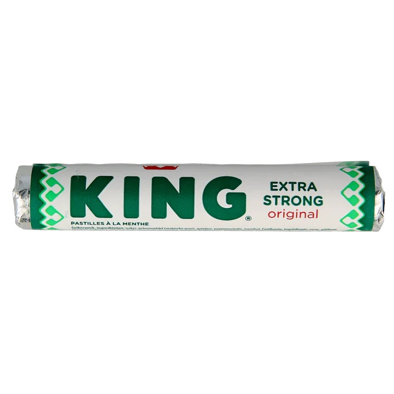 King Pepermunt extra strong 1 Rol