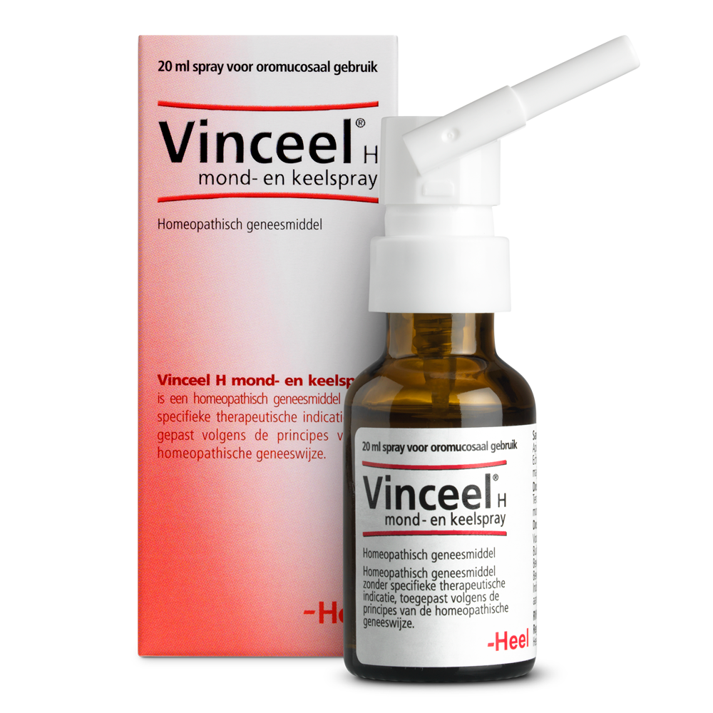 Heel Vinceel H mond & keelspray 20 Milliliter