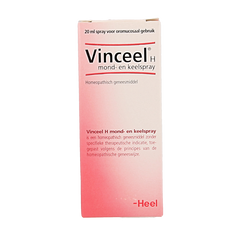 Heel Vinceel H mond & keelspray 20 Milliliter
