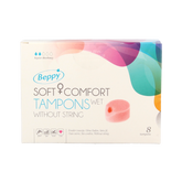 Beppy Soft+ comfort tampons wet 8 Stuks