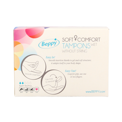 Beppy Soft+ comfort tampons wet 8.00 Stuks