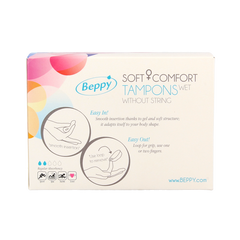 Beppy Soft+ comfort tampons wet 8 Stuks