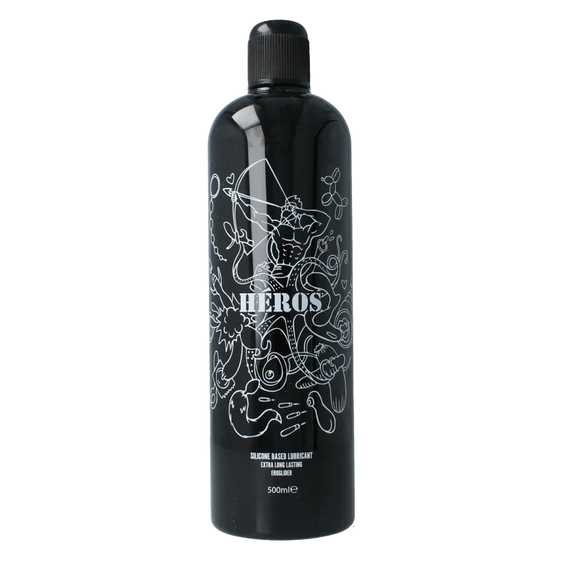 Heros Siliconen glijmiddel 500 Milliliter