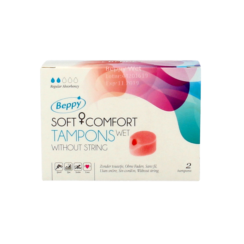 Beppy Soft+ comfort tampons wet 2.00 Stuks