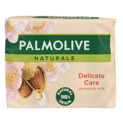 Palmolive Zeep sensitive almond 90 gram 4 Stuks