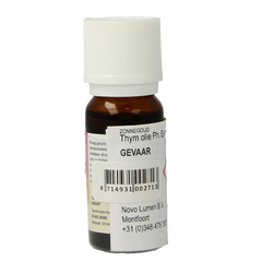 Zonnegoud Tijm etherische olie 10 Milliliter