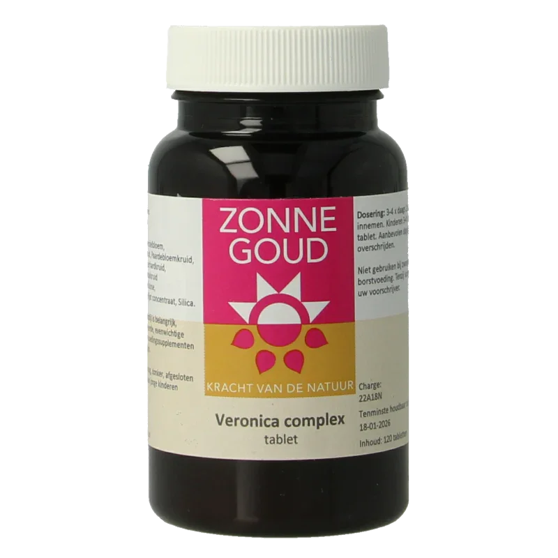 Zonnegoud Veronica complex 120 Tabletten