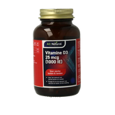 All Natural Vitamine D3 25mcg 120 Capsules