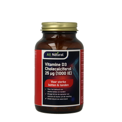 All Natural Vitamine D3 25mcg 300 Capsules