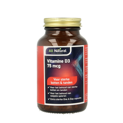 All Natural Vitamine D3 75mcg 30 Capsules