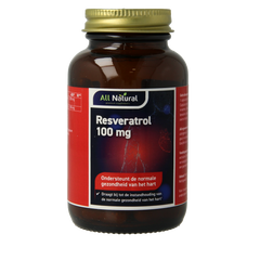 All Natural Resveratrol 100mg 60.00 Capsules