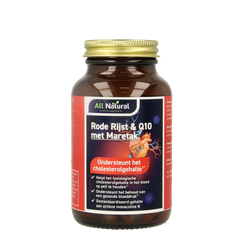 All Natural Rode rijst Q10 60mg 90 Vegetarische capsules