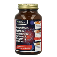 All Natural Gewrichten formule 84.00 Vegetarische capsules