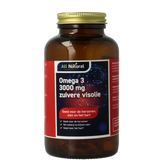 All Natural Omega 3 3000mg zuivere visolie 100 Capsules