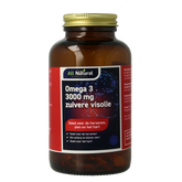 All Natural Omega 3 3000mg zuivere visolie 100.00 Capsules