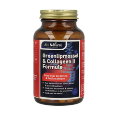 All Natural Groenlipmossel & collageen II formule 60 Tabletten