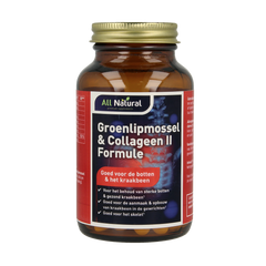 All Natural Groenlipmossel & collageen II formule 60.00 Tabletten
