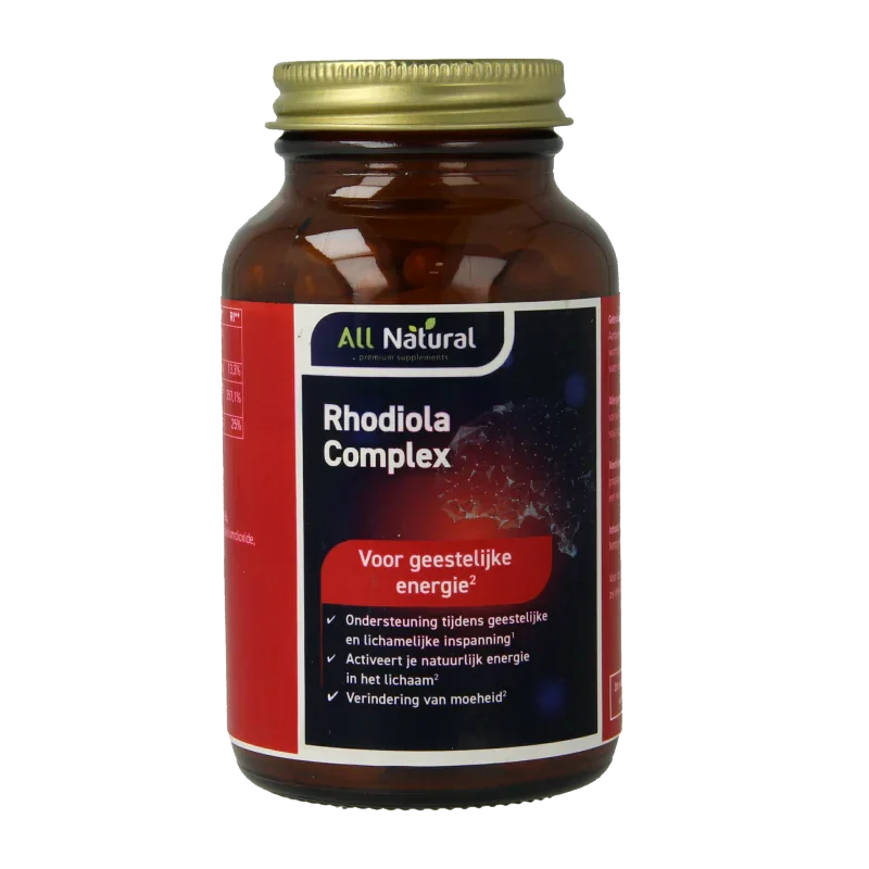 All Natural Rhodiola 100 Capsules