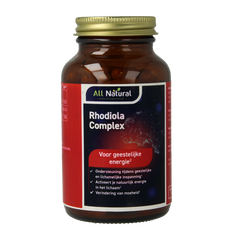 All Natural Rhodiola 100 Capsules