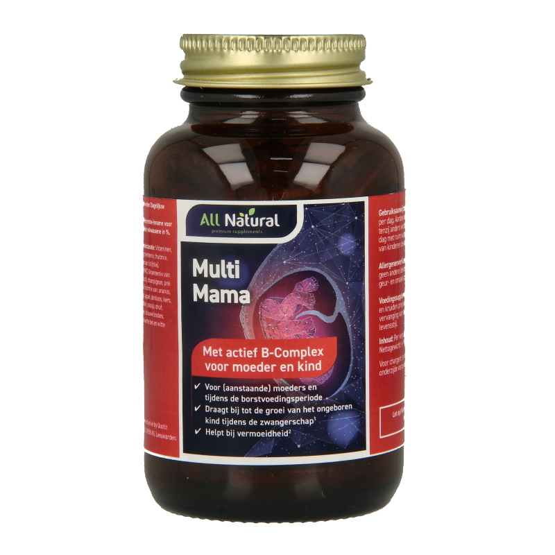All Natural Multi mama 60 Vegetarische capsules