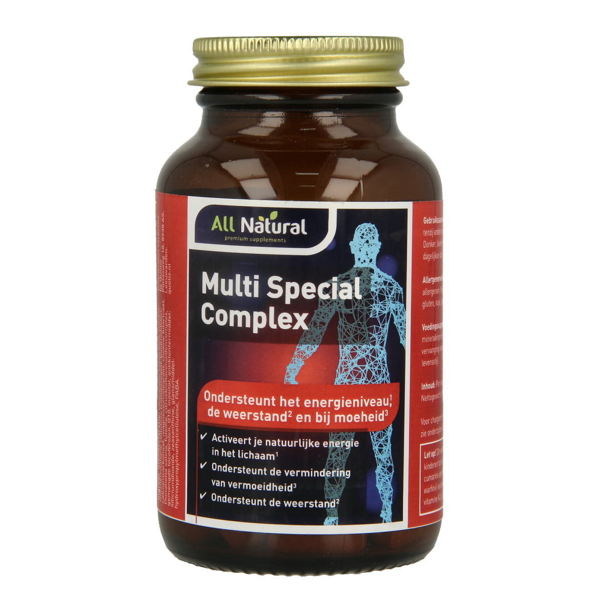 All Natural Multi speciaal complex 90.00 Tabletten