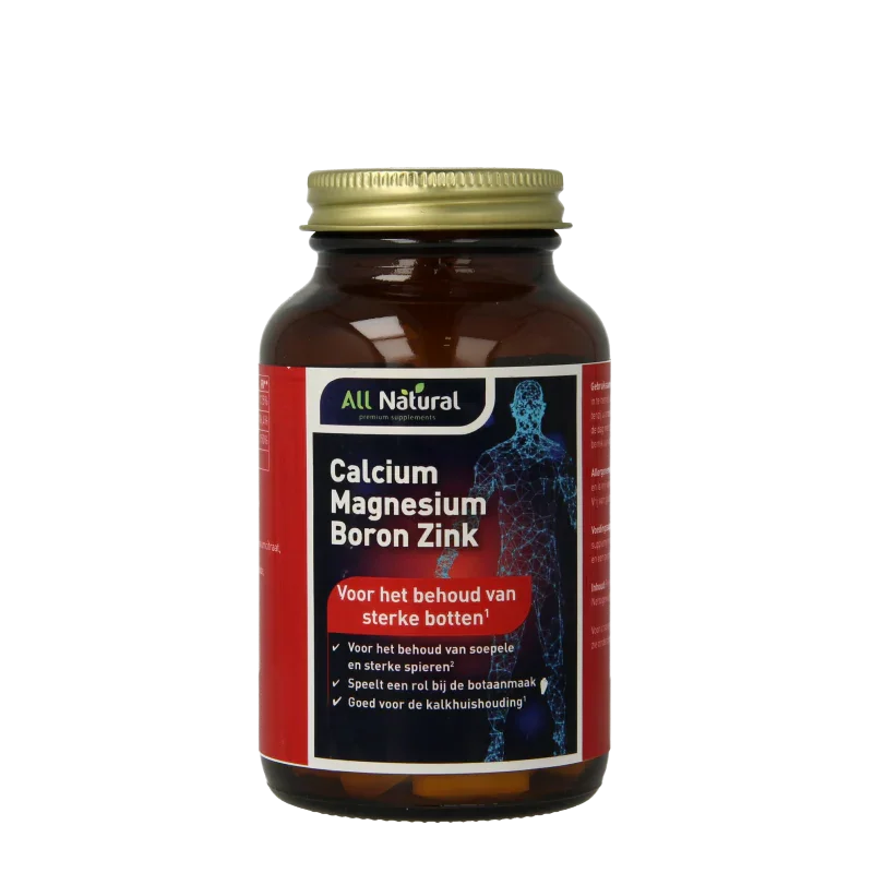 All Natural Calcium magnesium boron zink 90 Tabletten