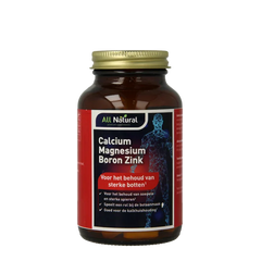 All Natural Calcium magnesium boron zink 90 Tabletten