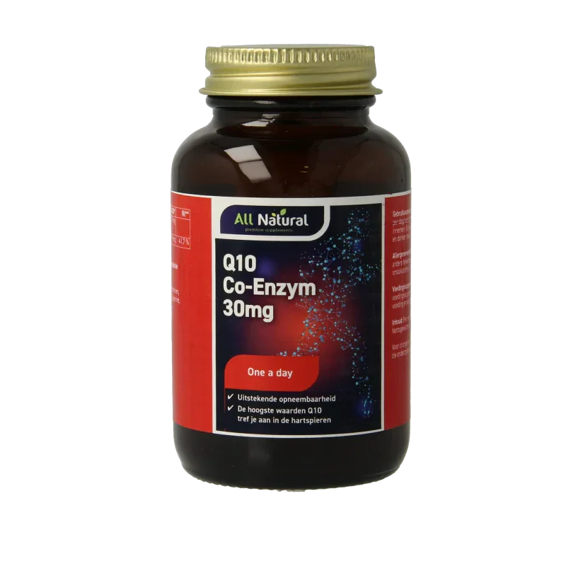 All Natural Q10 co enzym 30mg 60 Capsules