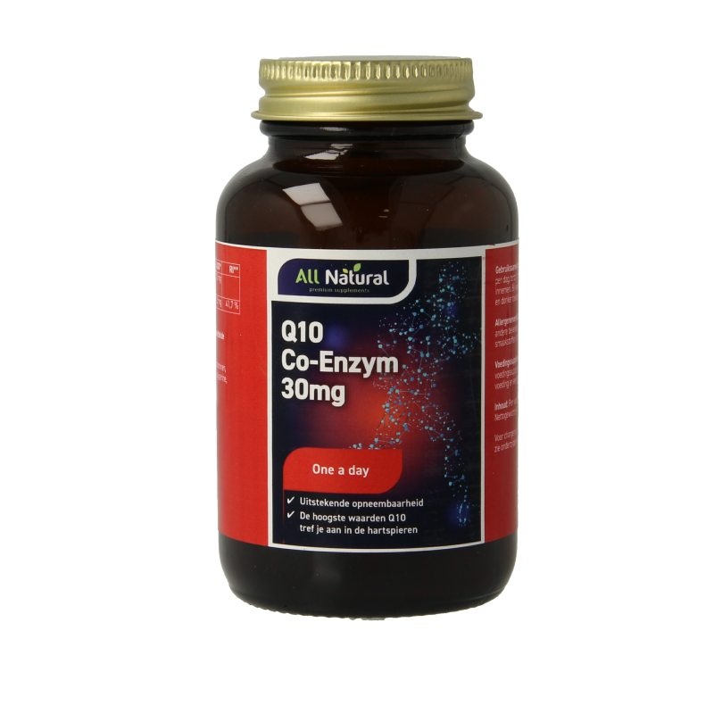 All Natural Q10 co enzym 30mg 60 Capsules