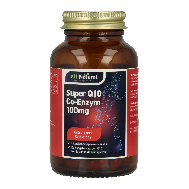 All Natural Super Q10 100mg 60 Capsules