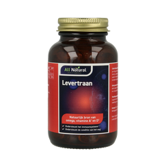 All Natural Levertraan vitamine a & d 100.00 Capsules